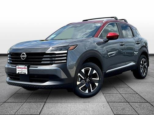 Gun Metallic/Scarlet Ember Tintcoat 2026 Nissan Kicks SV