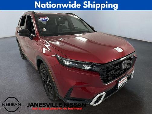 Radiant Red Metallic 2025 Honda CR-V Hybrid Sport Touring AWD