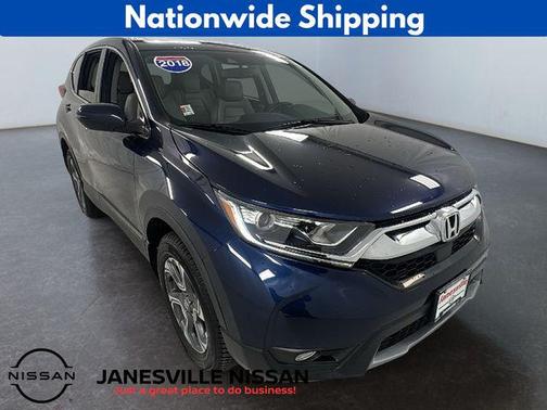 Obsidian Blue Pearl 2018 Honda CR-V EX-L