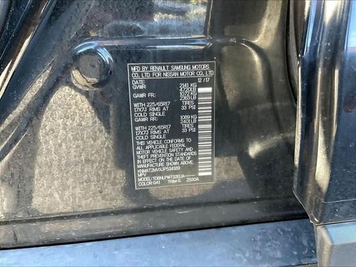 Magnetic Black 2018 Nissan Rogue S