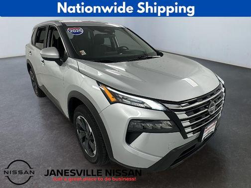 Brilliant Silver Metallic 2025 Nissan Rogue SV