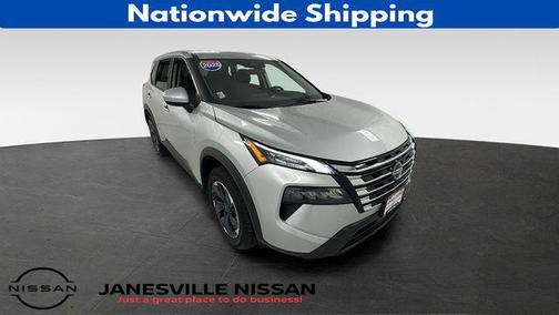 Brilliant Silver Metallic 2025 Nissan Rogue SV