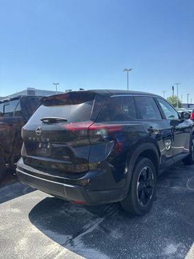 Super Black 2025 Nissan Rogue SV