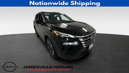 Super Black 2025 Nissan Rogue SV