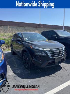 Super Black 2025 Nissan Rogue SV