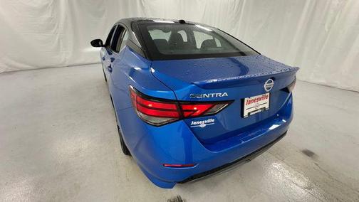 Electric Blue/Super Black 2021 Nissan Sentra SR