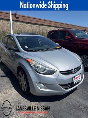 Radiant Silver 2012 Hyundai ELANTRA Limited