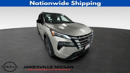 Champagne Silver Metallic/Super Black 2026 Nissan Rogue Platinum