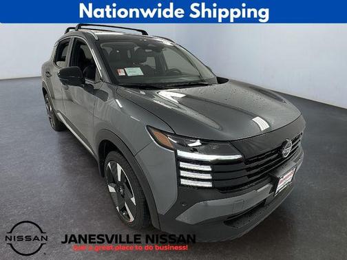 Gun Metallic 2026 Nissan Kicks SR