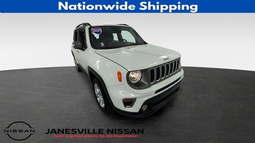 Alpine White Clearcoat 2020 Jeep Renegade Limited