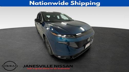Aurora Blue Pearl Metallic/Super Black 2026 Nissan Murano Platinum