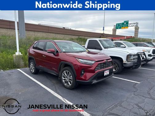 Ruby Flare Pearl 2025 Toyota RAV4 Limited