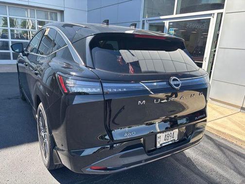 Super Black 2025 Nissan Murano Platinum