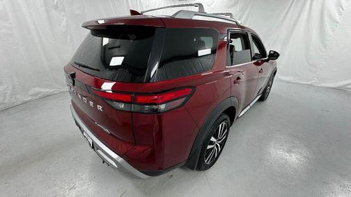 Scarlet Ember Tintcoat 2023 Nissan Pathfinder Platinum 4WD