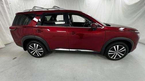 Scarlet Ember Tintcoat 2023 Nissan Pathfinder Platinum 4WD