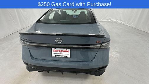 Atlantic Gray Metallic/Super Black 2026 Nissan Sentra SR
