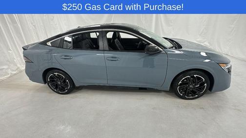Atlantic Gray Metallic/Super Black 2026 Nissan Sentra SR