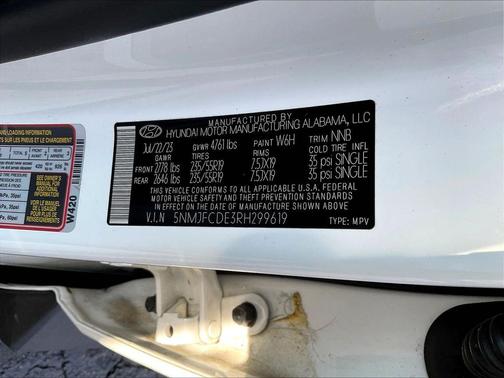 White Pearl 2024 Hyundai TUCSON SEL