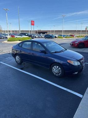 Regatta Blue Pearl 2009 Hyundai ELANTRA GLS