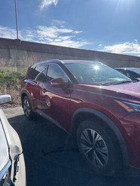 Scarlet Ember Tintcoat 2021 Nissan Rogue SV