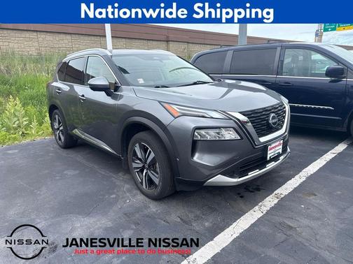 Gun Metallic 2023 Nissan Rogue Platinum