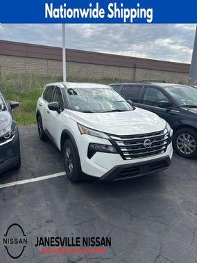 Glacier White 2024 Nissan Rogue S