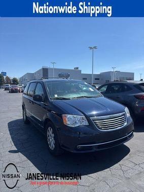 True Blue Pearlcoat 2015 Chrysler Town & Country Touring