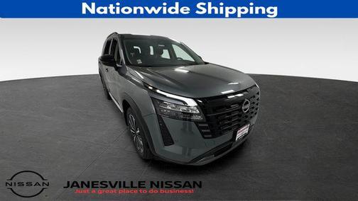 Gun Metallic 2026 Nissan Pathfinder Platinum