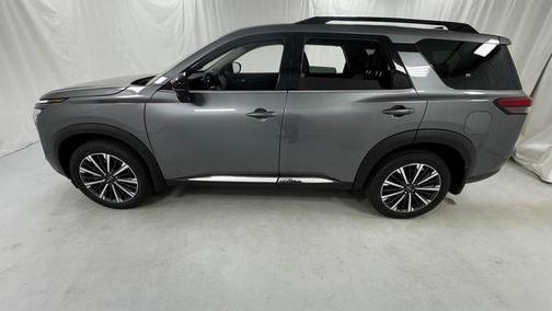 Gun Metallic 2026 Nissan Pathfinder Platinum
