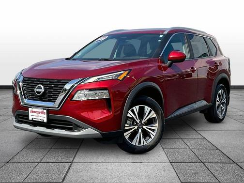 Scarlet Ember Tintcoat 2023 Nissan Rogue SV