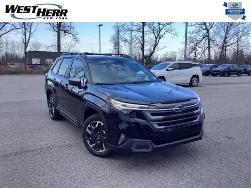Black 2025 Subaru Forester Hybrid Limited
