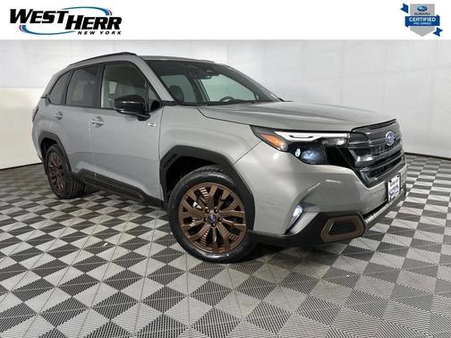 Beige 2025 Subaru Forester Hybrid Sport