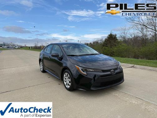 Black 2025 Toyota Corolla LE