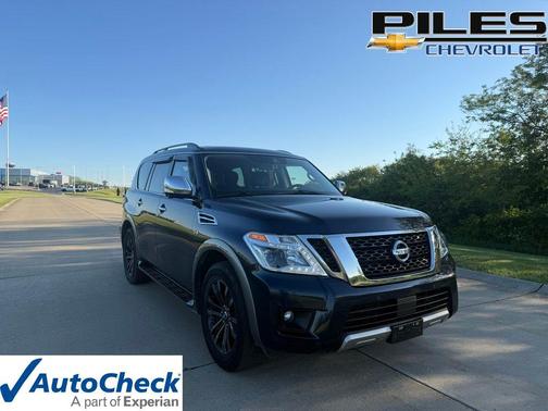 Super Black 2018 Nissan Armada Platinum