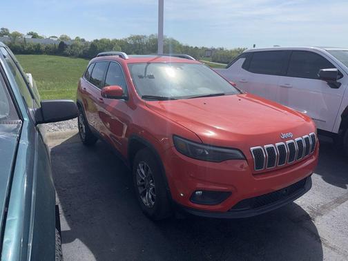 Spitfire Orange Clearcoat 2021 Jeep Cherokee Latitude Plus