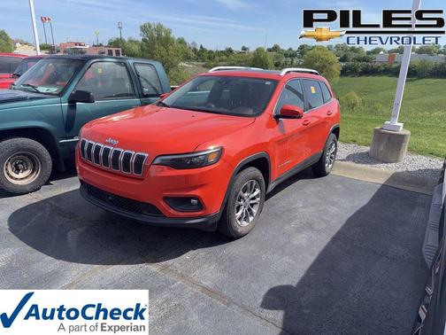Spitfire Orange Clearcoat 2021 Jeep Cherokee Latitude Plus