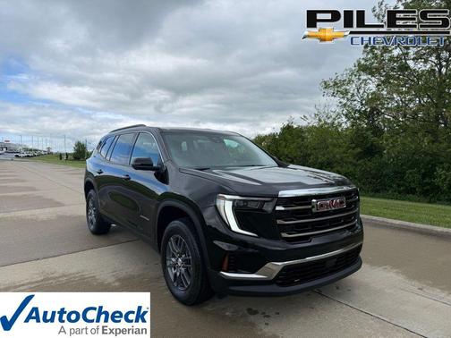 Ebony Twilight Metallic 2025 GMC Acadia FWD Elevation