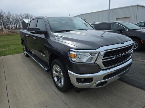Granite Crystal Metallic Clearcoat 2022 RAM 1500 Big Horn/Lone Star