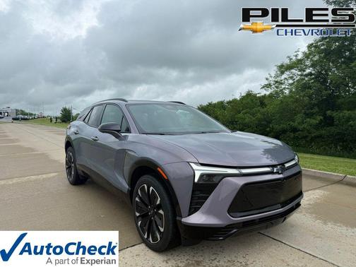Galaxy Gray Metallic 2025 Chevrolet Blazer EV AWD RS