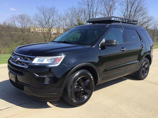 Shadow Black 2018 Ford Explorer Base