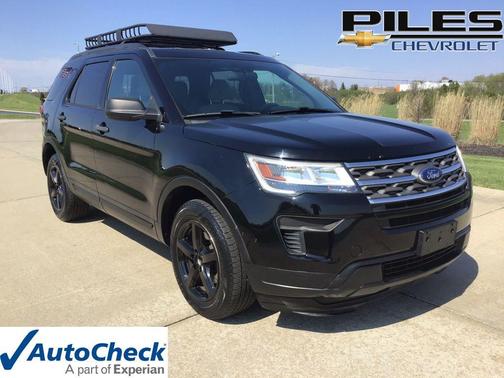 Shadow Black 2018 Ford Explorer Base