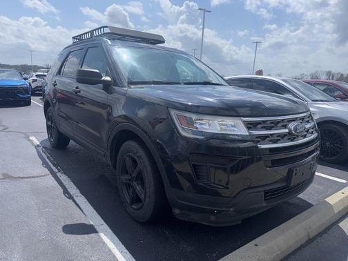 Shadow Black 2018 Ford Explorer Base