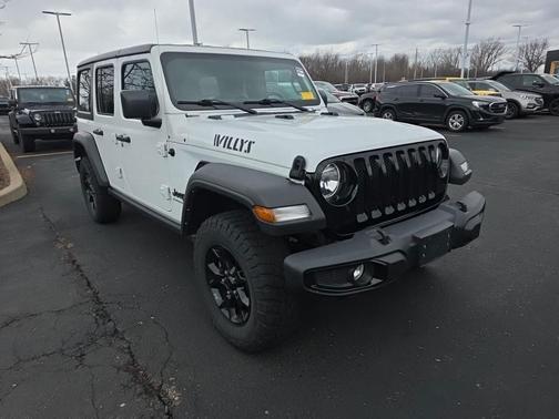Bright White Clearcoat 2023 Jeep Wrangler Sport S