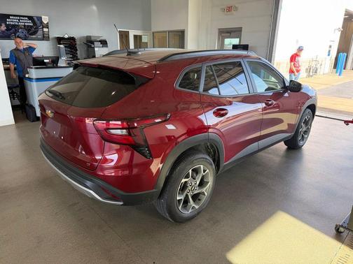 Crimson Metallic 2025 Chevrolet Trax LT