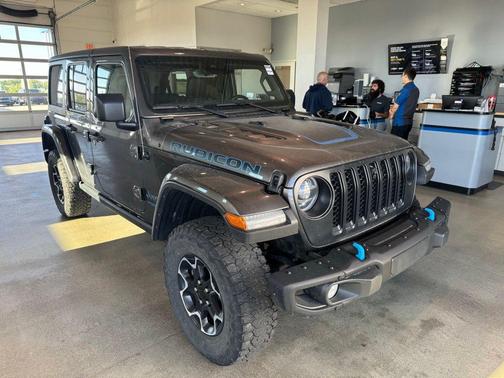 Granite Crystal Metallic Clearcoat 2022 Jeep Wrangler Unlimited 4xe Rubicon