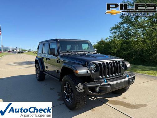 Granite Crystal Metallic Clearcoat 2022 Jeep Wrangler Unlimited 4xe Rubicon
