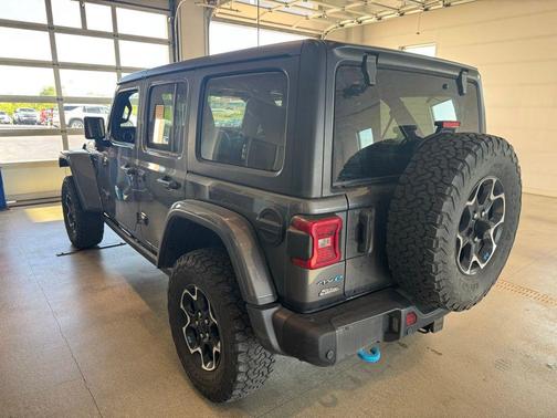 Granite Crystal Metallic Clearcoat 2022 Jeep Wrangler Unlimited 4xe Rubicon