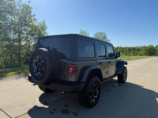 Granite Crystal Metallic Clearcoat 2022 Jeep Wrangler Unlimited 4xe Rubicon