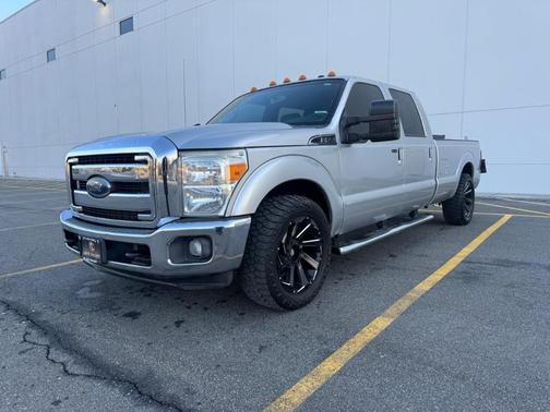 Silver 2015 Ford F-350 Lariat Super Duty