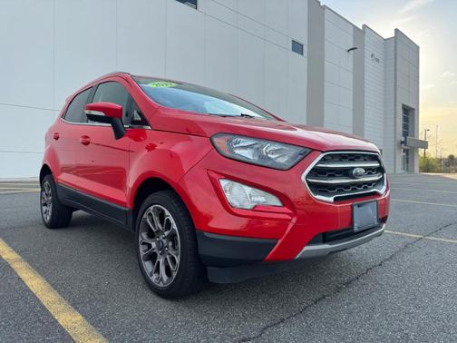 Red 2019 Ford EcoSport Titanium